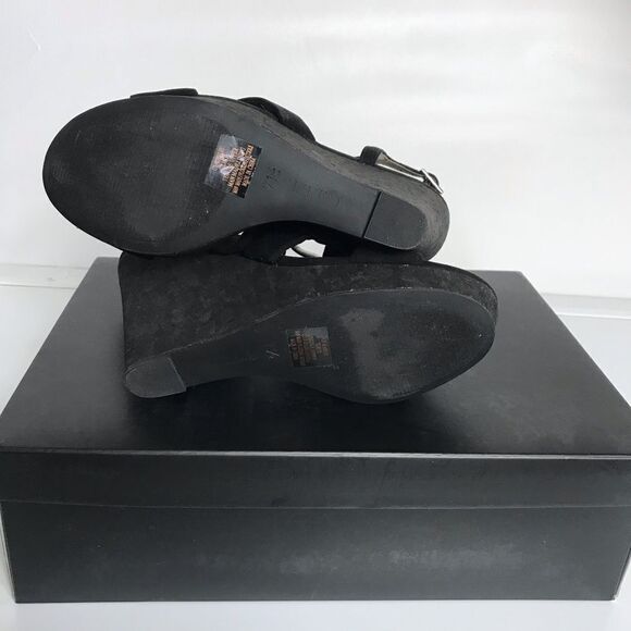 Gili Knotted Kahlie Front Wedge Ankle Strap - Picture 7 of 7